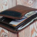Decorative picture of a full brown wallet